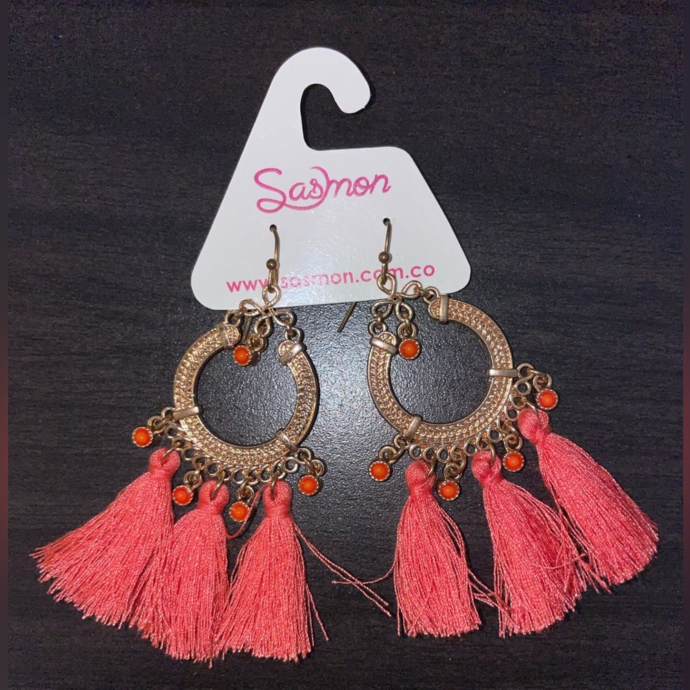 Bohemian Tassel Earrings Set